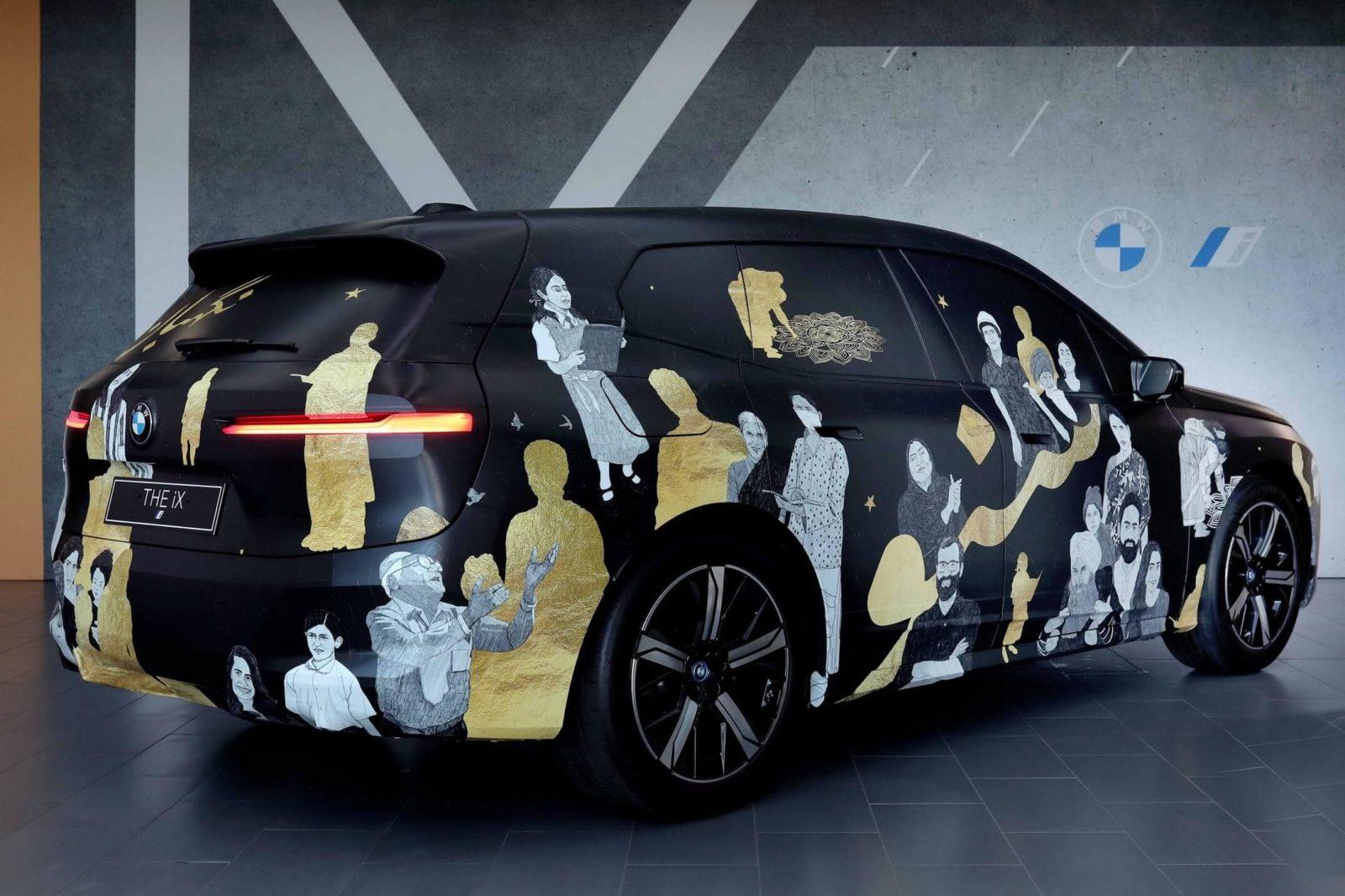 BMW iX for 2022 India Art Fair 2 830x553