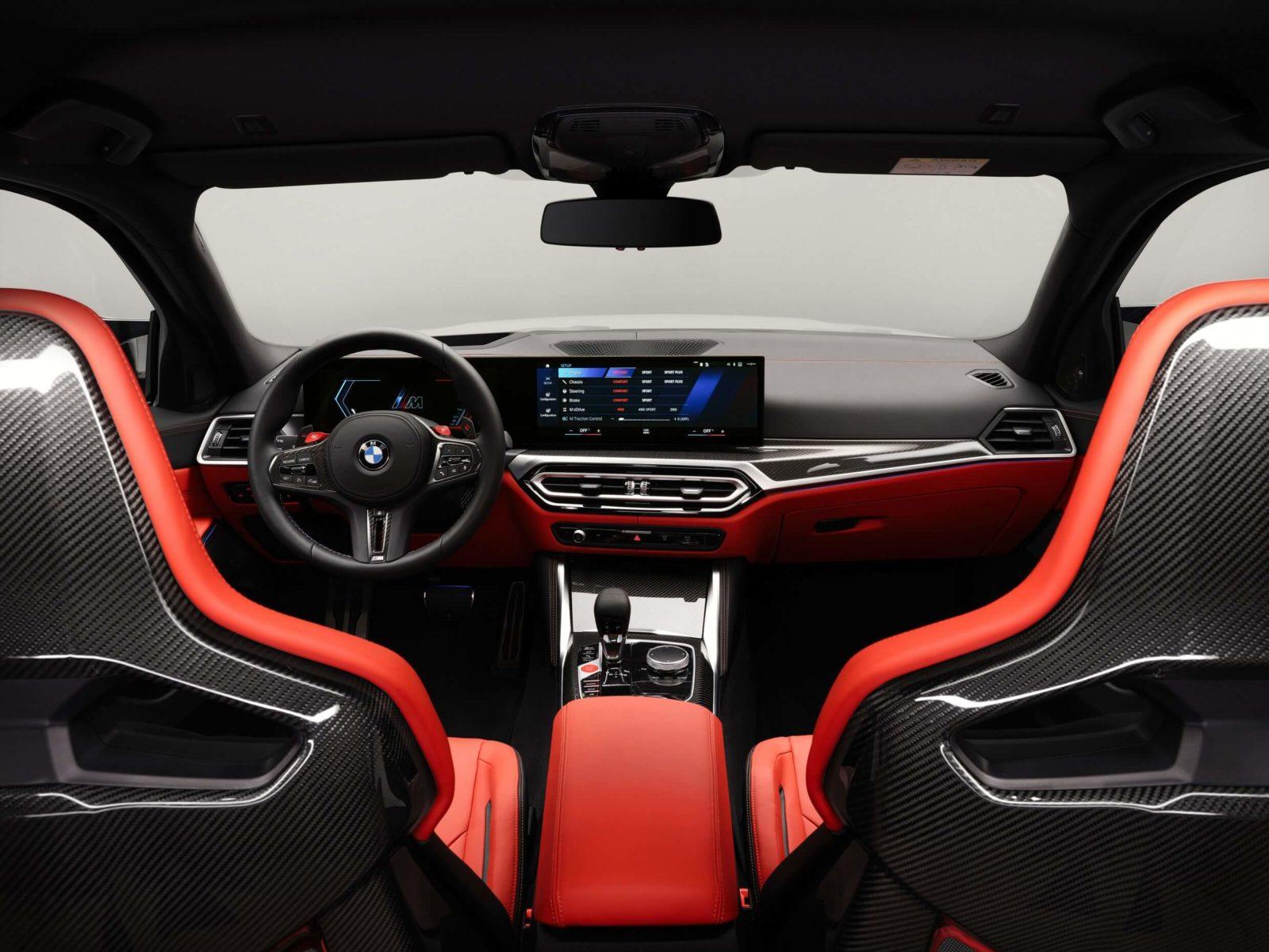2023 BMW M3 Sedan interior 830x623