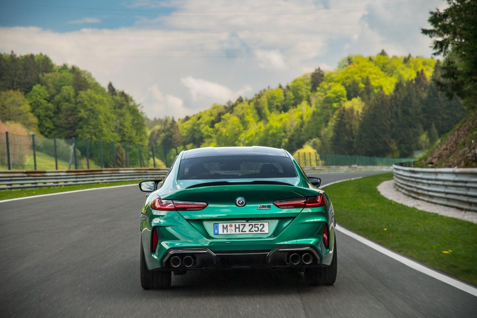 BMW M8 Competition Gran Coupe LCI Isle Of Men Green 18 830x553