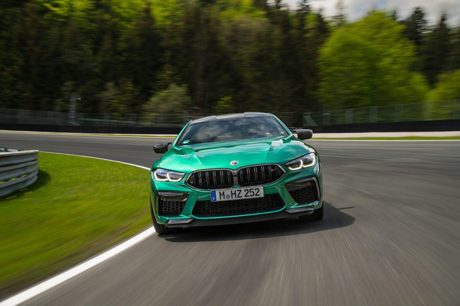 BMW M8 Competition Gran Coupe LCI Isle Of Men Green 3